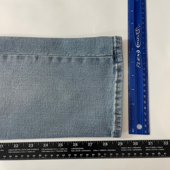 Levis 501 Jeans Mens 29x30 Blue Original Button Fly Light Wash Denim Grunge - Picture 8 of 11